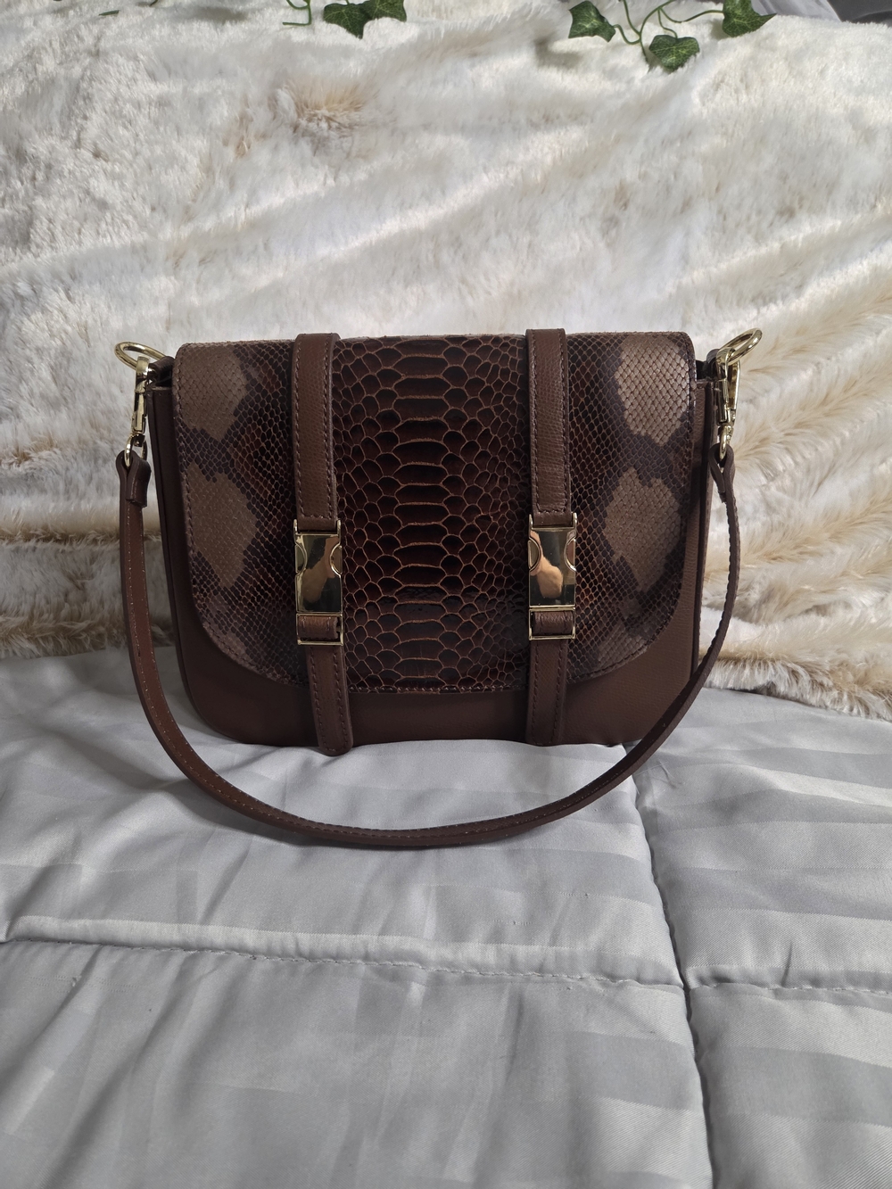 Valentina Fiore Convertible Crossbody Bag
